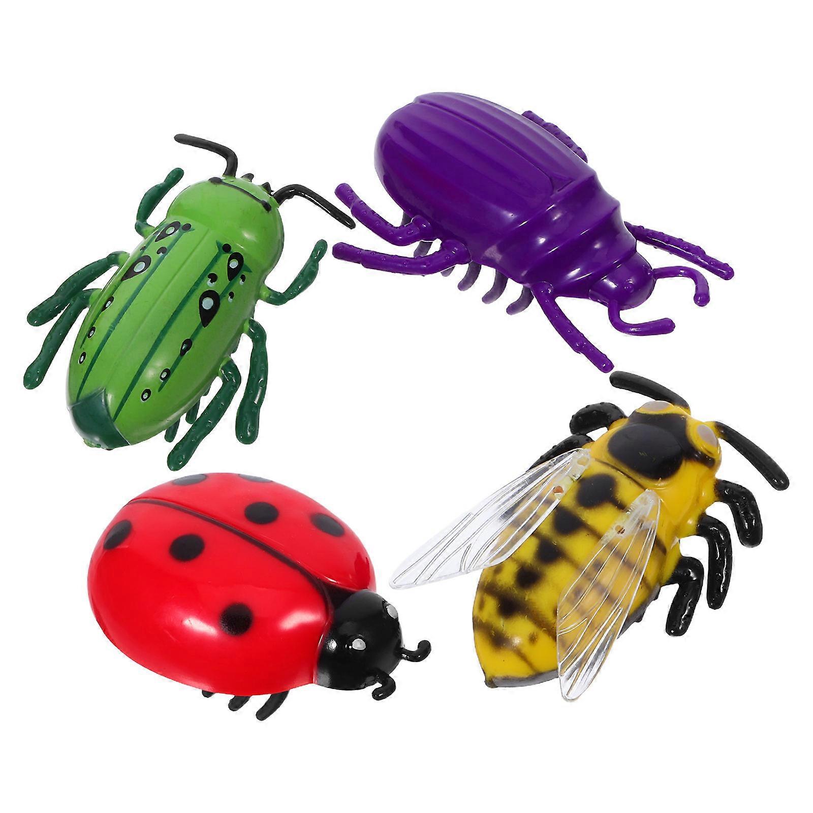 Interactive Electric Toy Moving Mini Bugs for Home Use 12Pcs