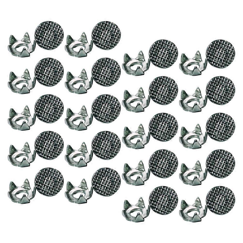 Silver Snowfield Shoe Nails Reserved Shoe Spikes for Outdoor Use 40Pcs
