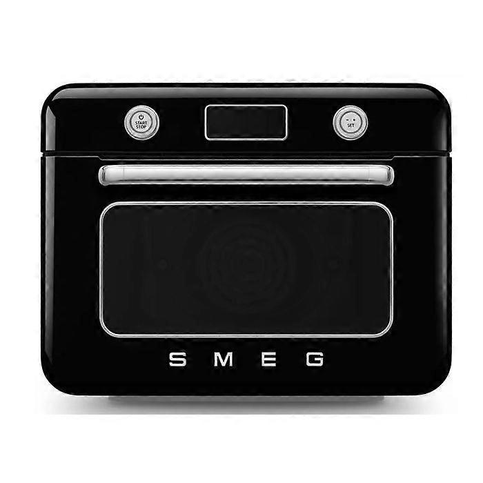 Mini horno de los años 50, combinado, con vapor, LCD, 30 l, convección, negro - 8017709333850