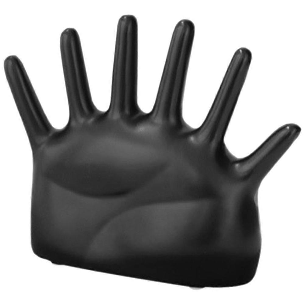 Black Ring Stand Hand Ring Holder for Storage 3Pcs Stylish Display
