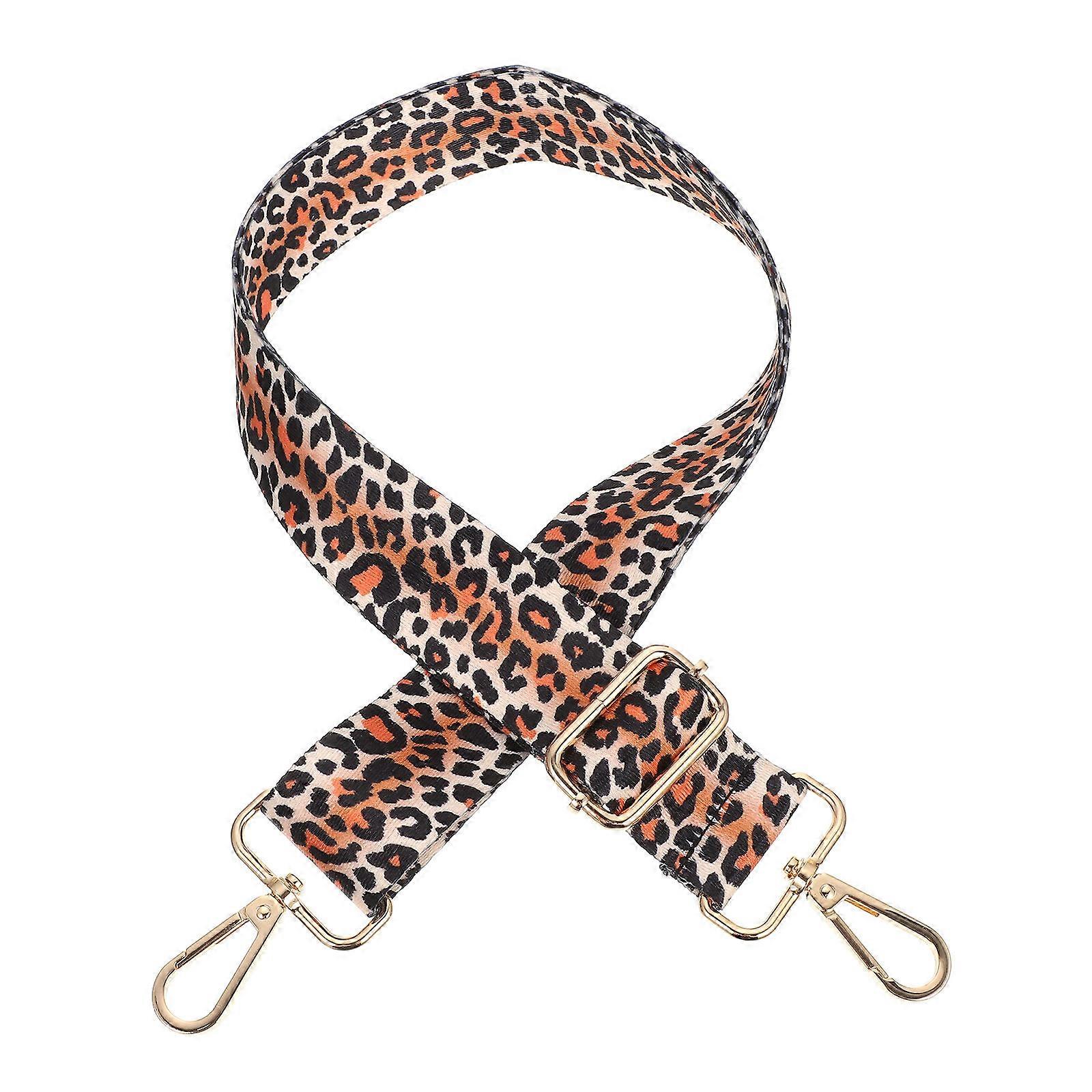 Shoulder Strap for Bags Leopard Prints for Decoration 2Pcs Adjustable Bag Strap