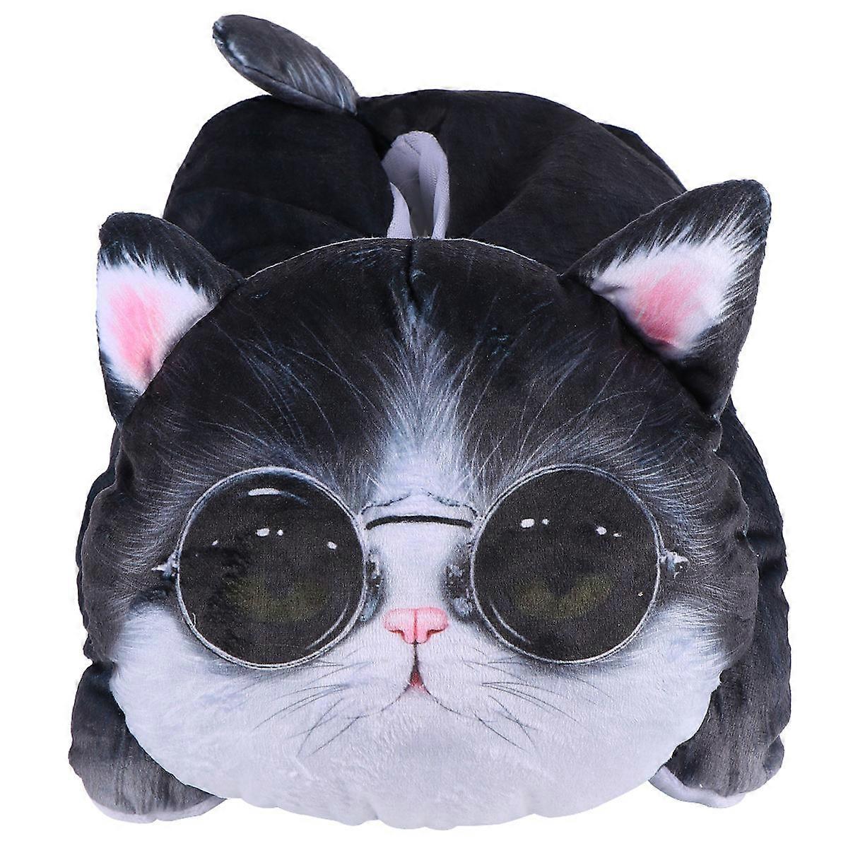 Cat Tissue Box 2Pcs Creative Cartoon Design for Daily Use