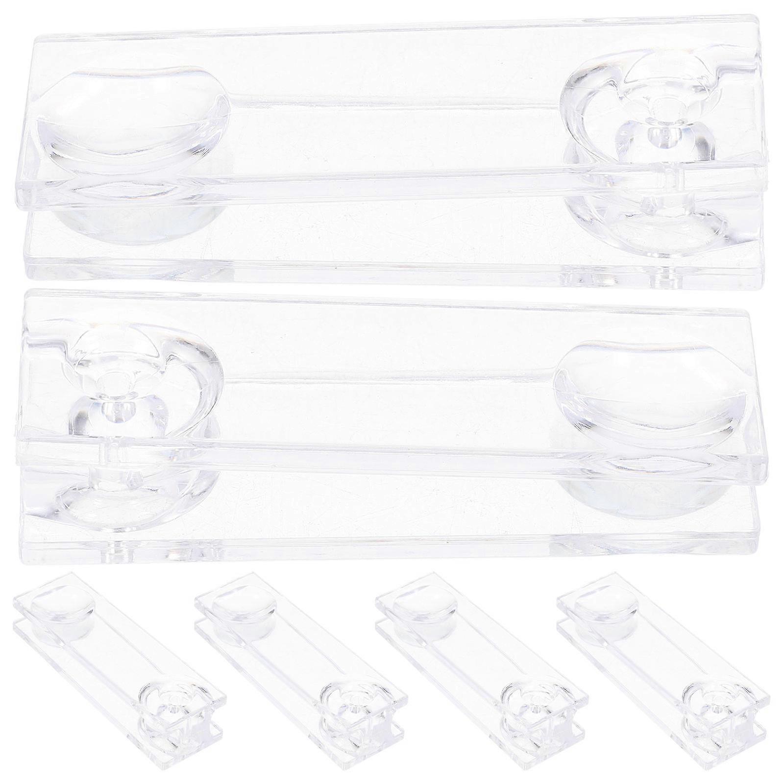 Transparent Acrylic Blind Cord Weight Replacement for Vertical Blind Chains 30Pcs