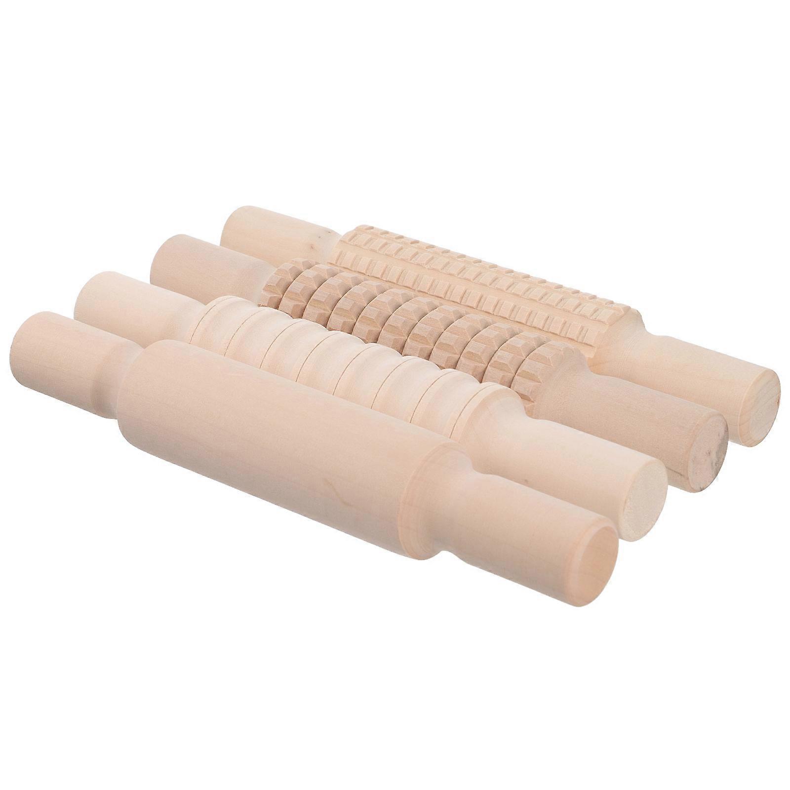 DIY Handle Baking Rolling Sticks Kitchen Dough Rollers 16Pcs Pack