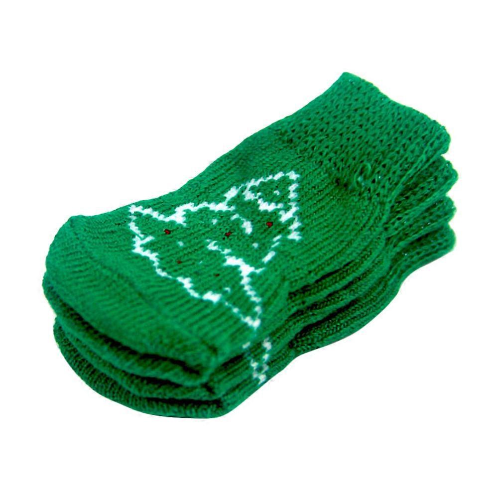 Pet Socks Winter Warm Cat Socks for 12Pcs Protective Christmas