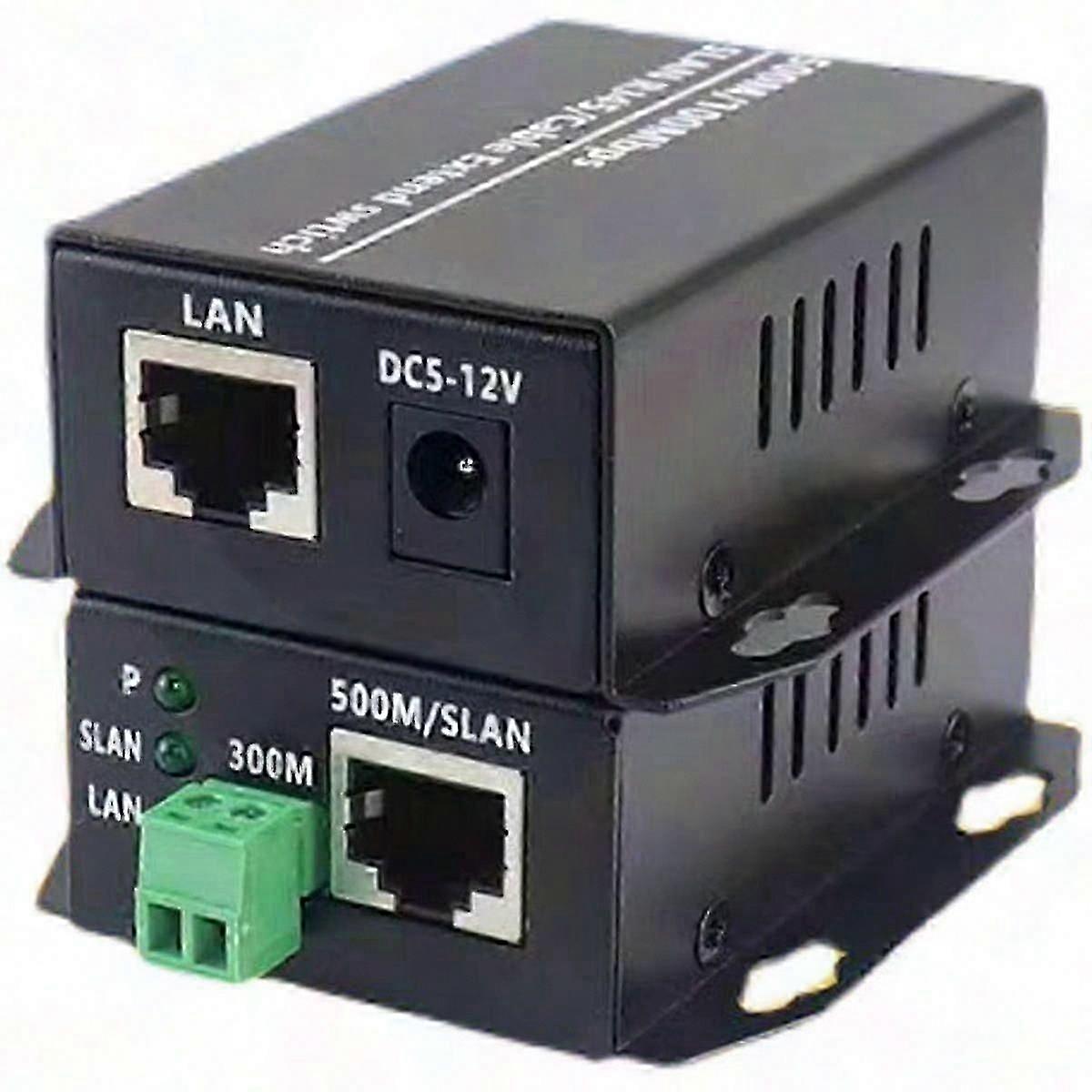 Ethernet Extender for Long Distance Networking - Twisted Pair Converter