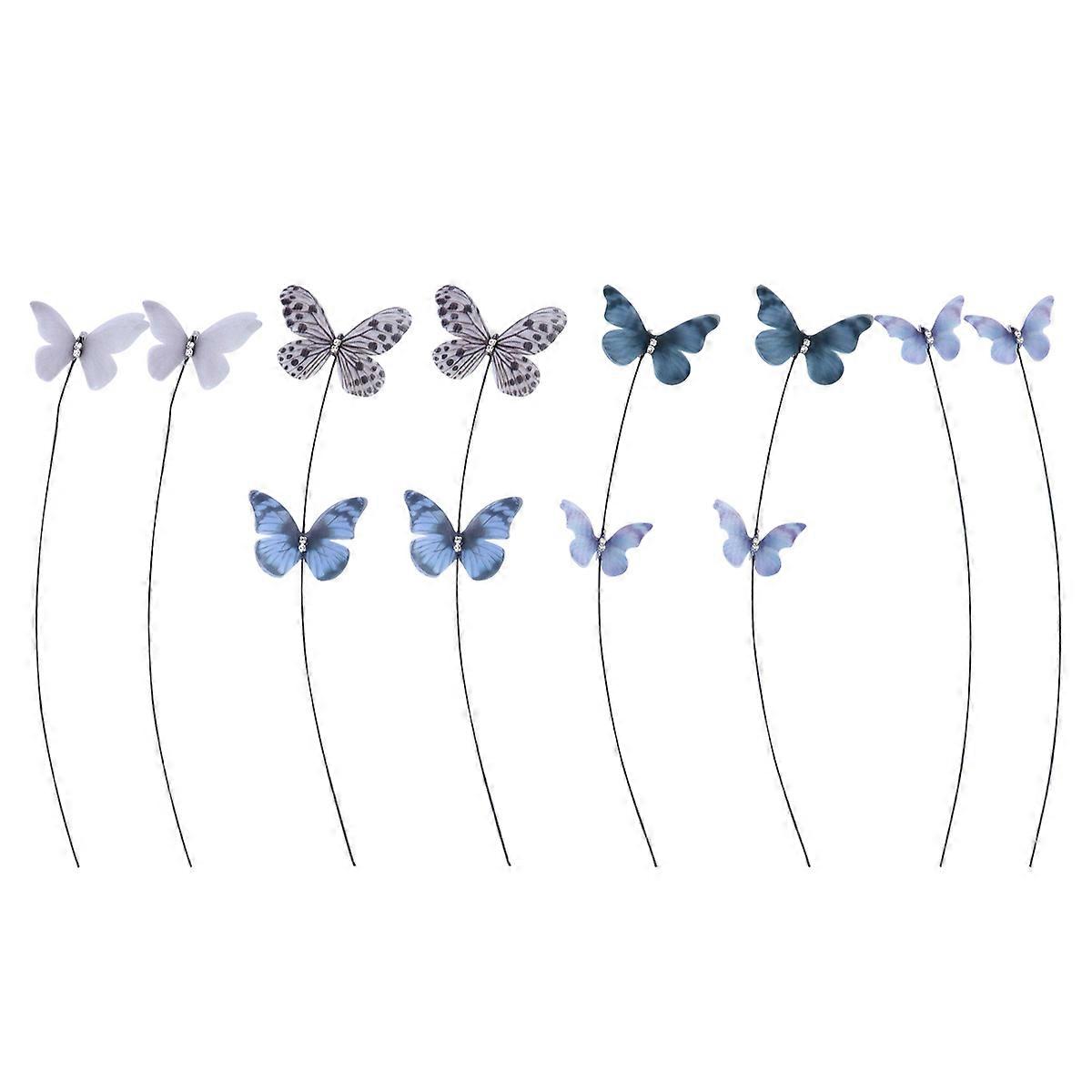 Black Cake Decoration 4Sets Set for Wedding and Party Use