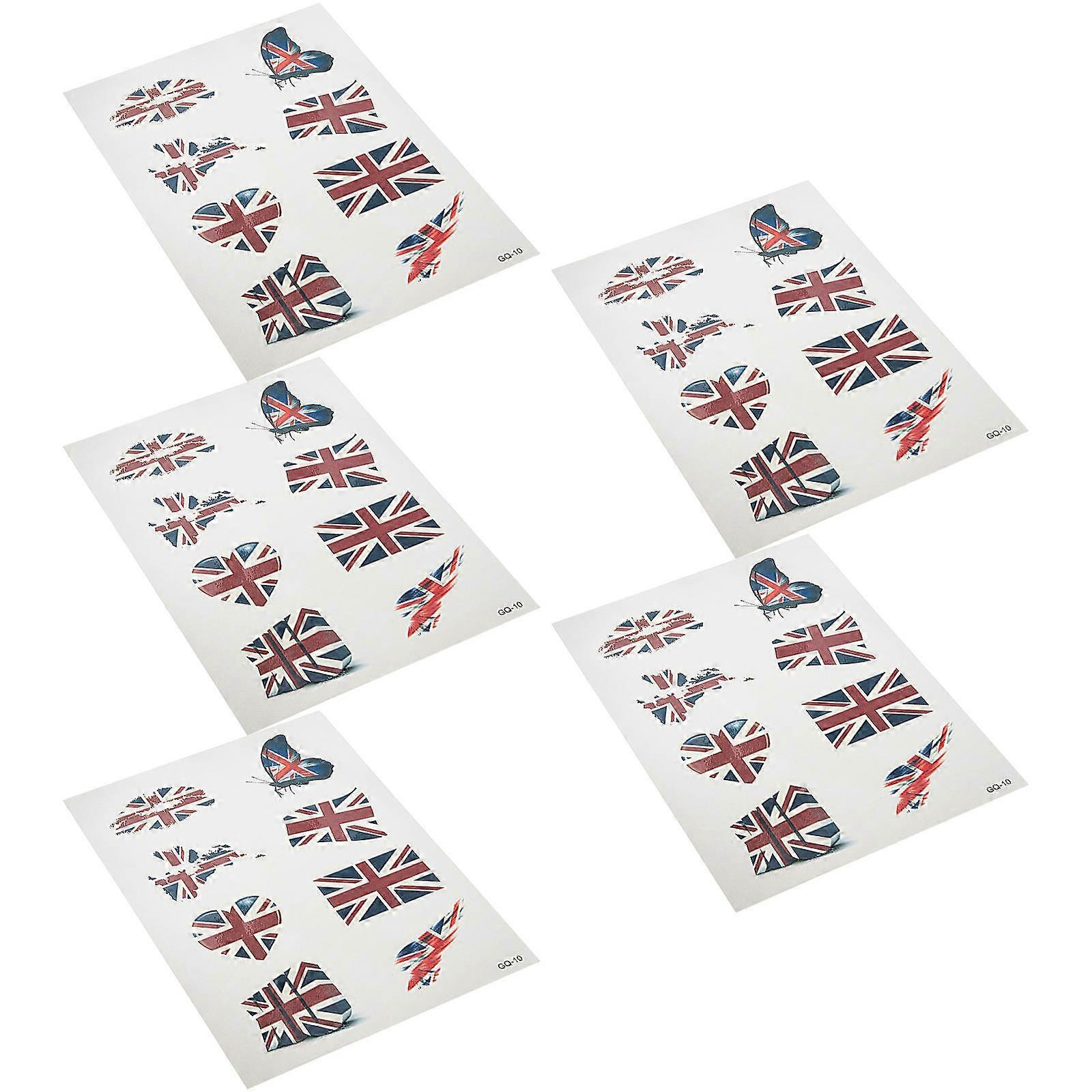 Fake Decorative Temporary Stickers for Decoration 20Sets