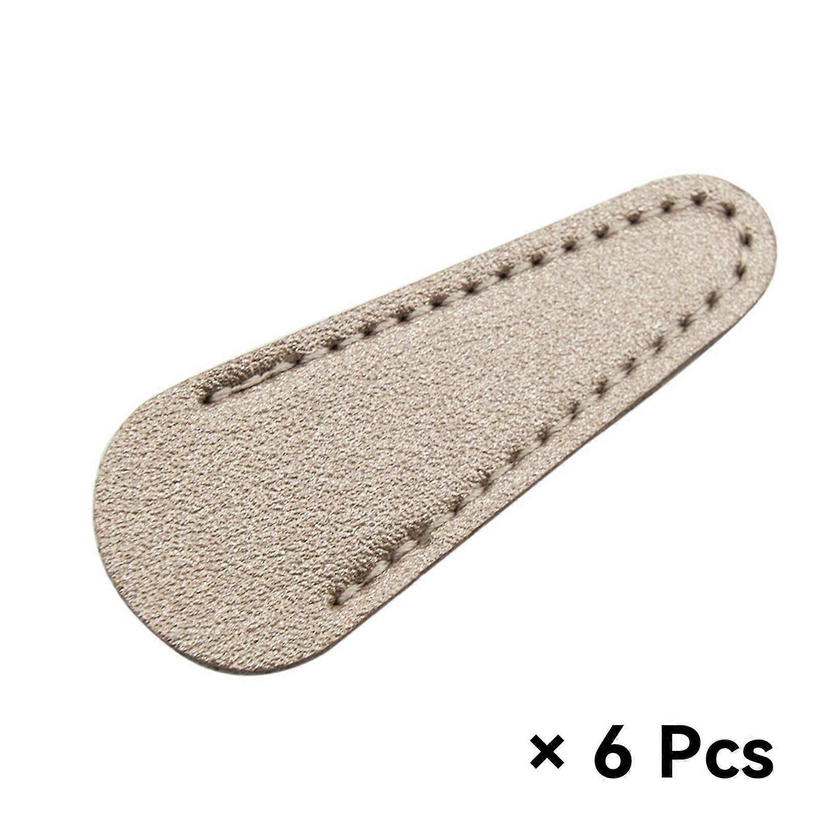 ICERUN 6 Pcs Scissors,Solid Construction Scissors Protective Cover,Effortless Use Safety Scissors Covers,Bright Red with White Dots Image