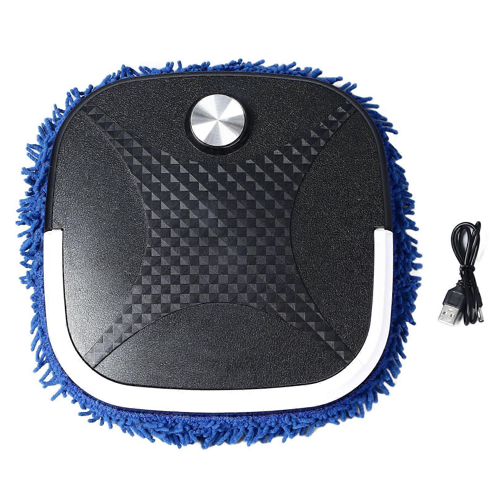 Fully Automatic Mop Cleaner Low Noise 2400mAh USB Rechargeable Slim Dry Wet Mopping Robot for Pet Hair Dust Removing