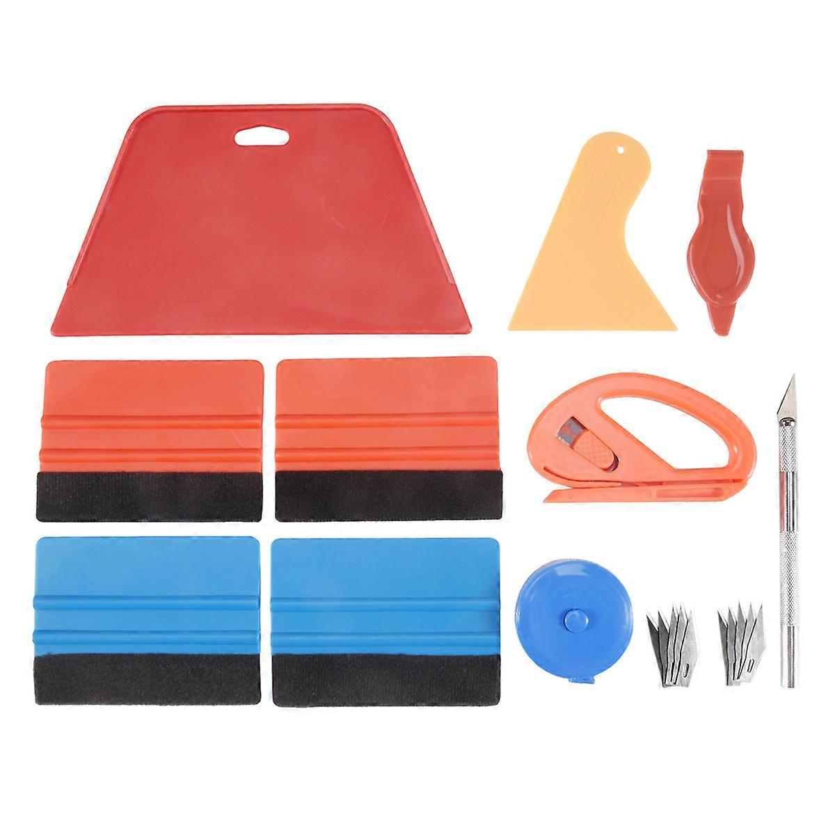 Car Vinyl Wrap Tool Kit, Wrap Squeegee Wallpaper Smoothing Tool