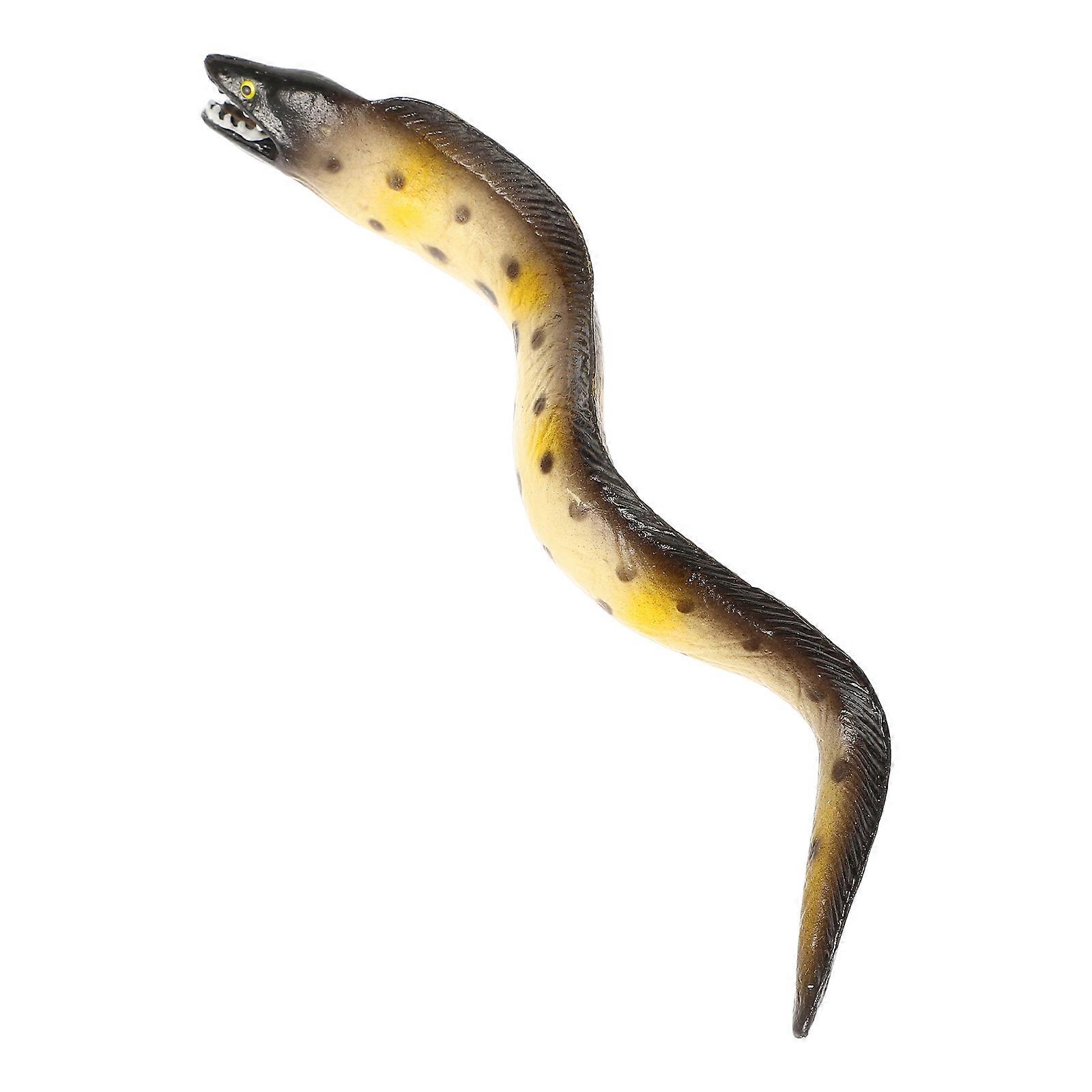 Plastic Sea Eel Figurines Model Toy for Educational Decoration 3Pcs Set