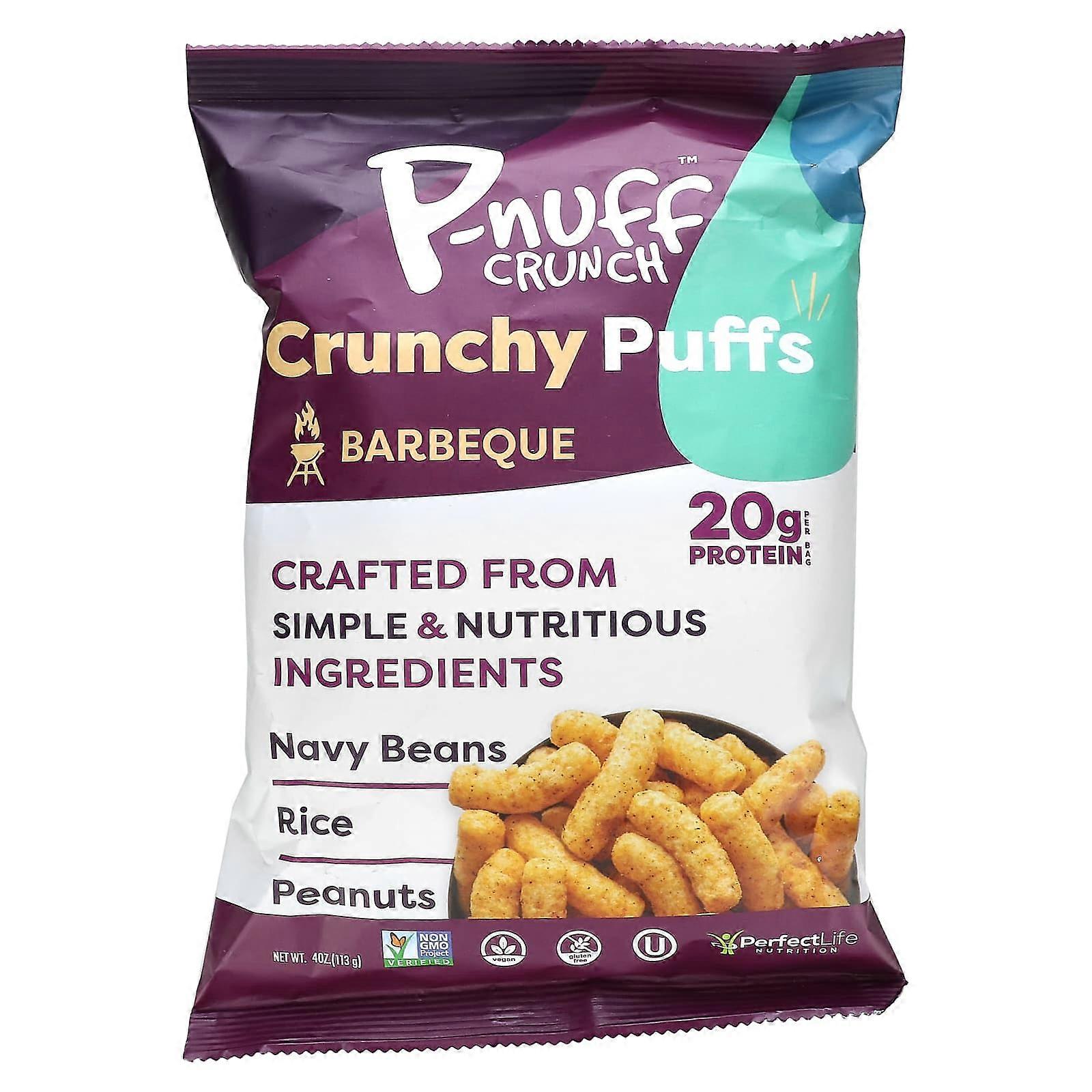 Crunch, Crunchy Puffs, Barbeque, 4 oz (113 g)