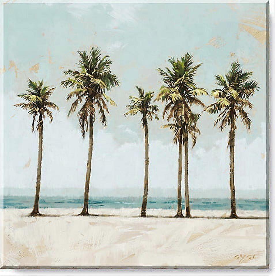 Palm Trees Canvas, Museum Quality Giclee Print, G-yezhibbb759