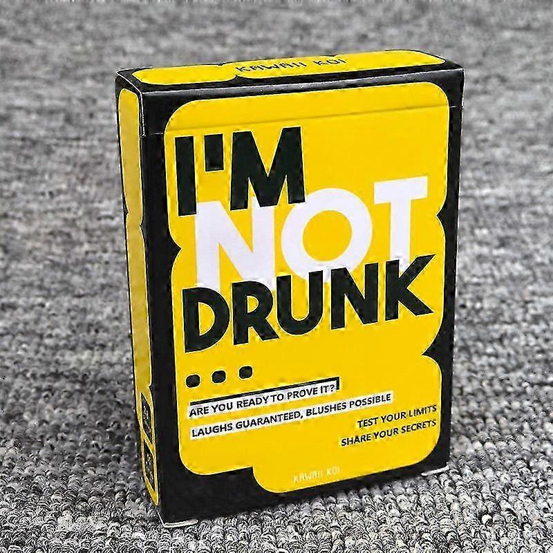 I'M NOT DRUNK - Bachelorette Party Game - Hilarious Unforgettable Drinking Card Game 25-26