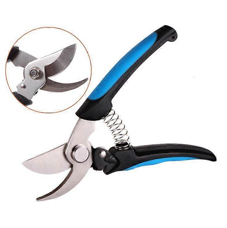 Blue Garden Pruning Shears Labor-saving Fruit Tree Thick Branches Pruning Shears Garden Pruning Shears Tools for Drying Branches and Branches, Non-Sti