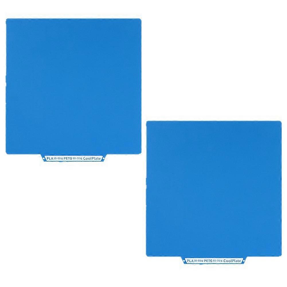 2pcs for Flashforge AD5X Cool Plate-Double-Sided Sheet Build Surface Low Temperature PLA/PETG for 3D Printer Accessories