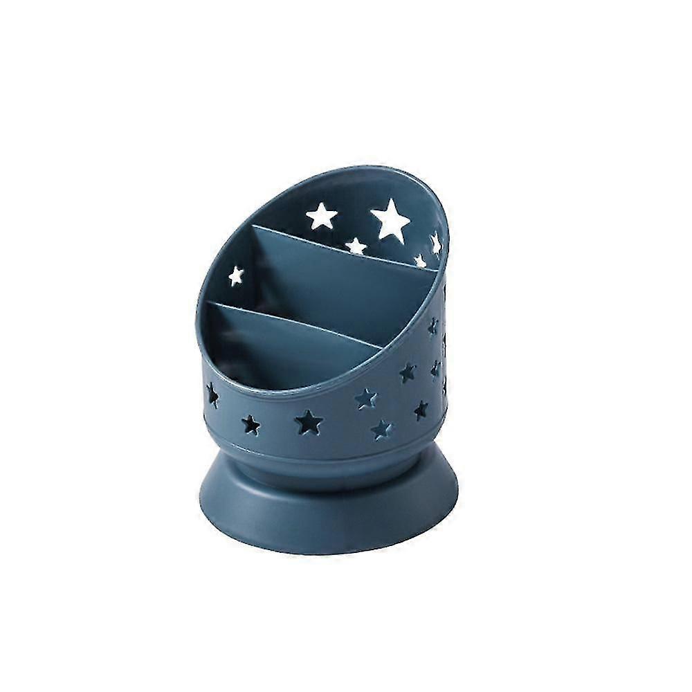 PP Storage Box, Circular With Star Pattern For Students Plastic Storage Box