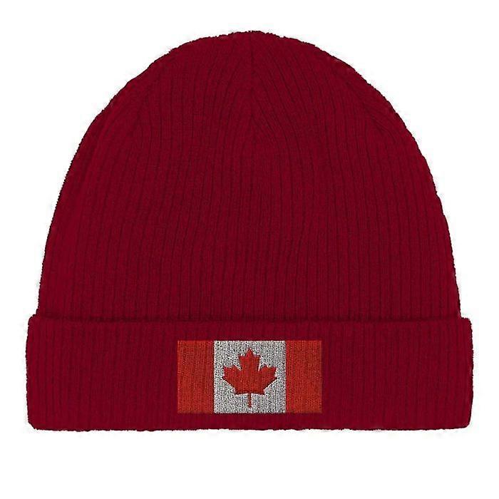 Canada Flag Hood in Red