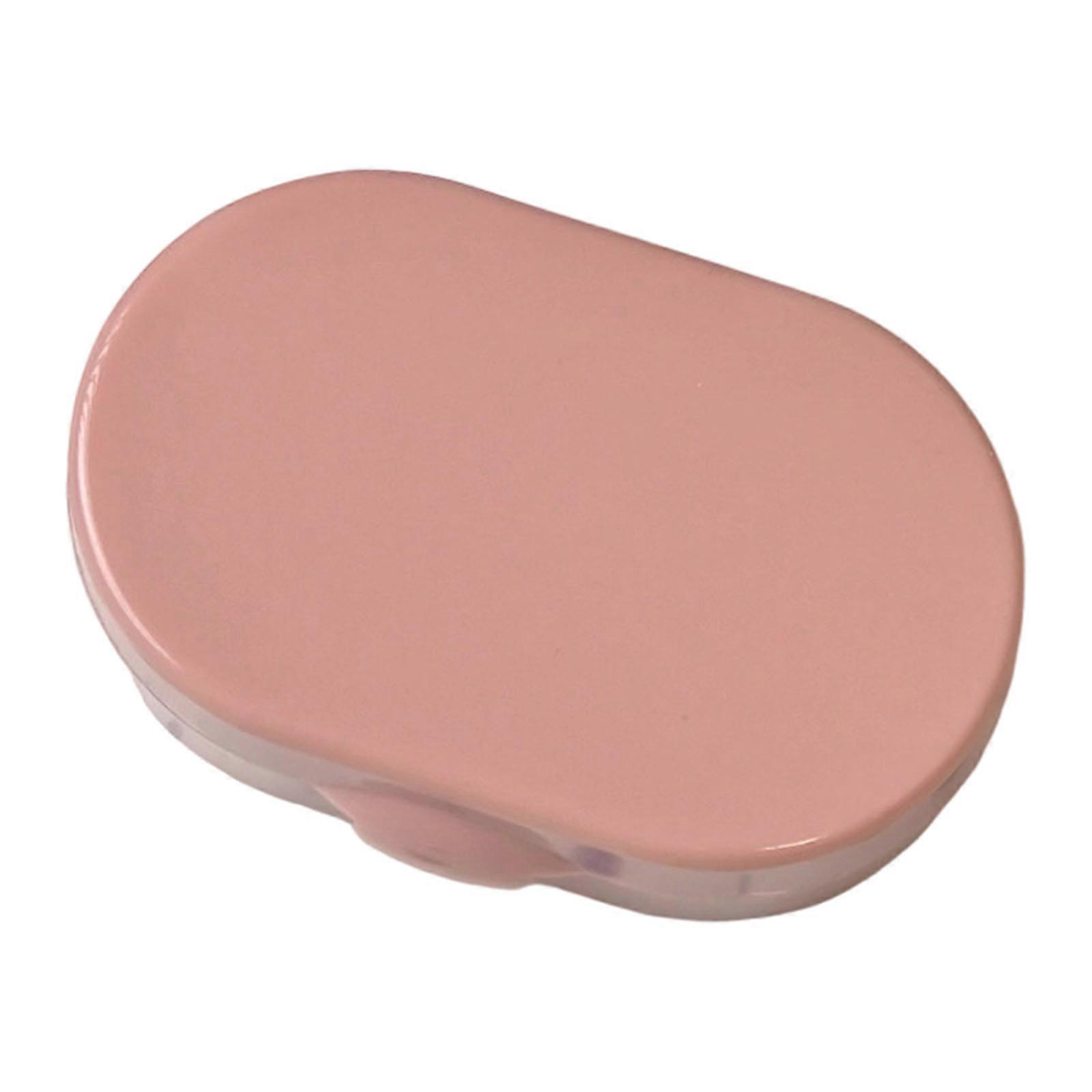 Contact Lenses Helper Case Suction Stick for Safe Lens Placement for Gentle Handling Simple Solid Color  Pink
