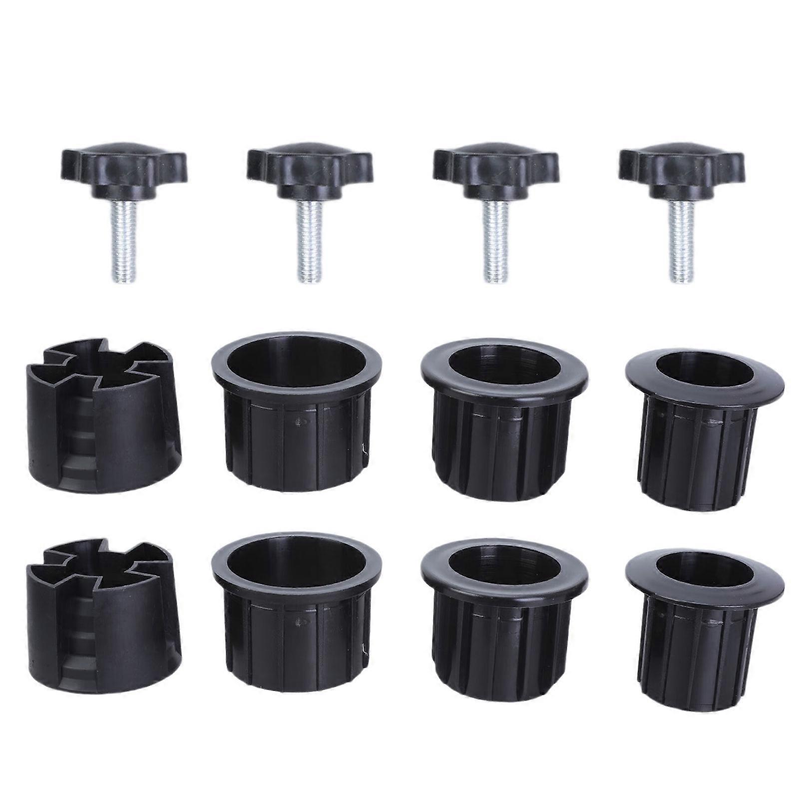 12Pcs Umbrella Base Stand Hole Rings Plug Cover Umbrella Stand Replacement Part Replacement Hand Knob Thread Multicolor