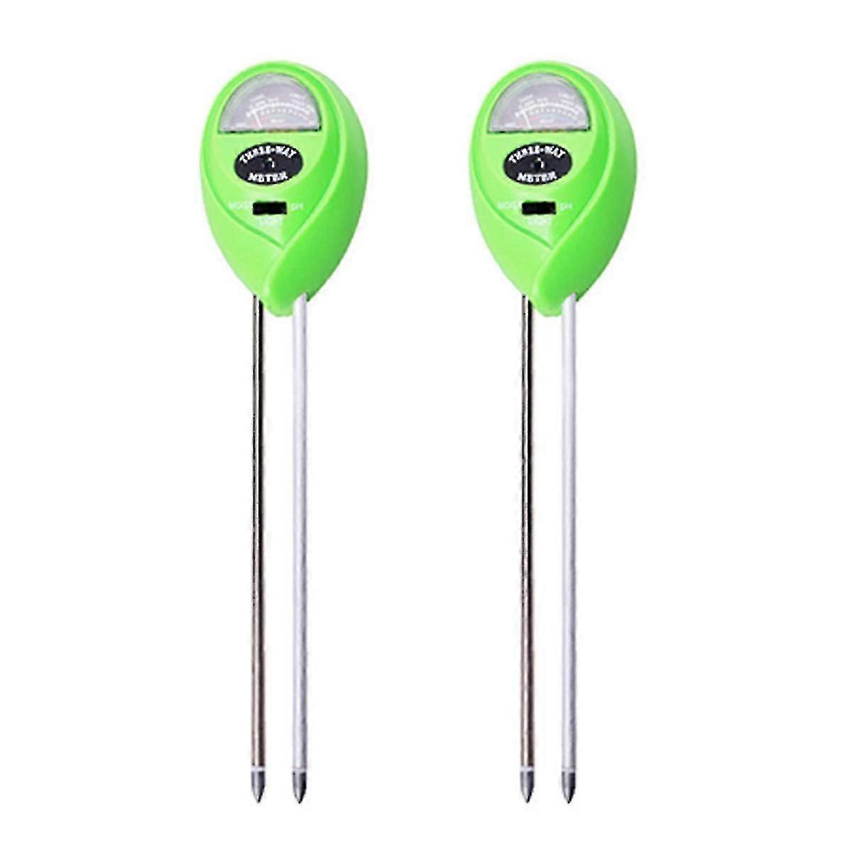 Soil Tester,3-in-1 Soil Test Kit With Moisture,light And Ph Test