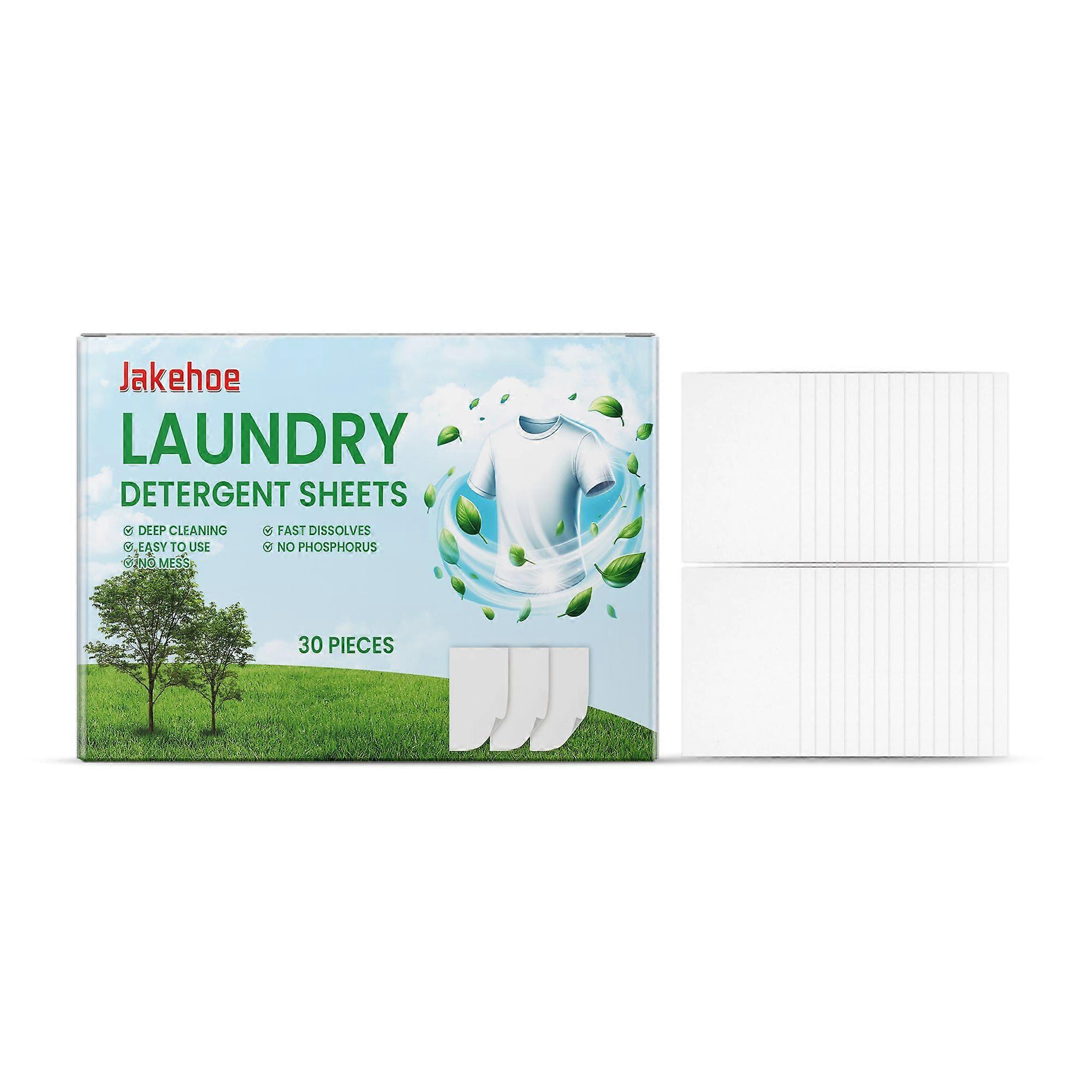 Laundry Sheets Contain Sodium Bicarbonate, Lauryl Polyether-7 And Sodium Lauryl Polyether Sulfate