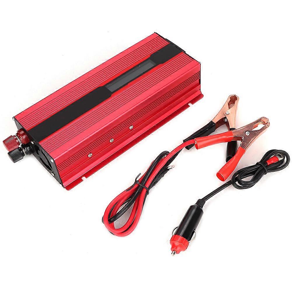 Car inverter with solar power 2000W and LCD indication