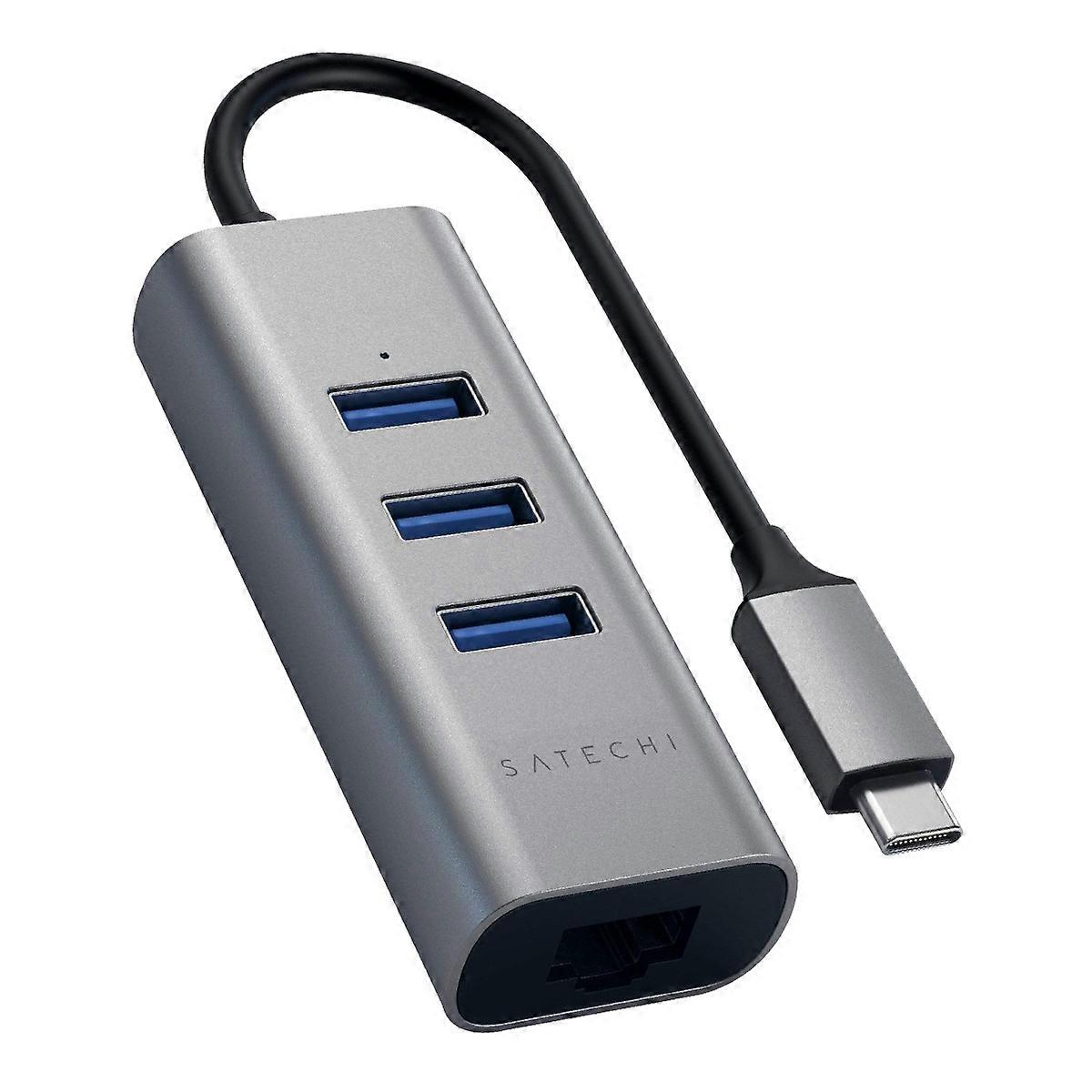 3 USB 3.0 ve Ethernet 1000Mbps ile Hub USB