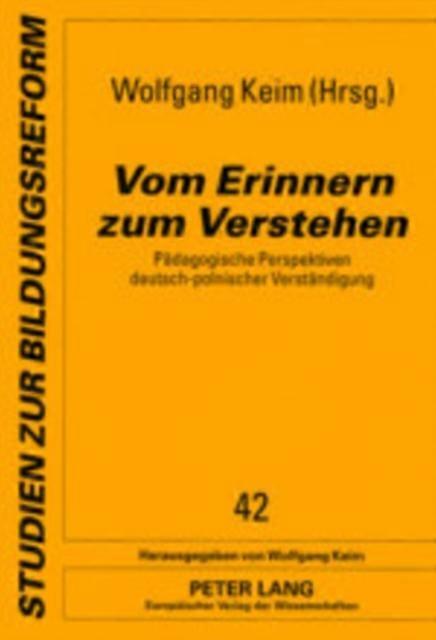 Vom Erinnern Zum Verstehen Paperback