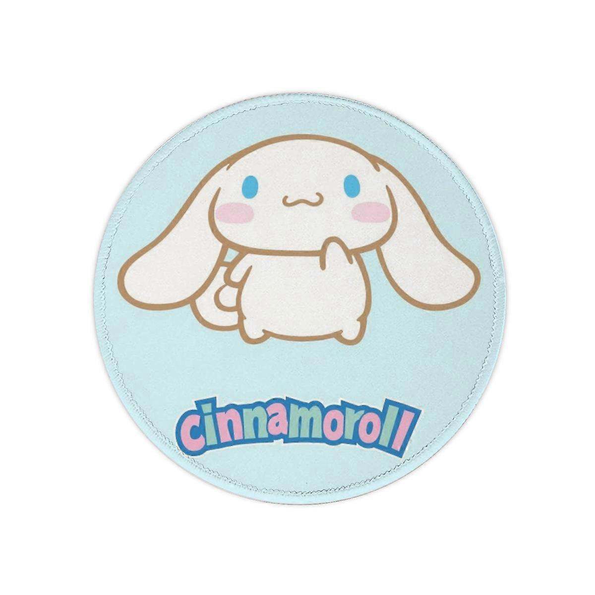 Sanrio Animation mouse pad Office home non-slip round hand support desk pad