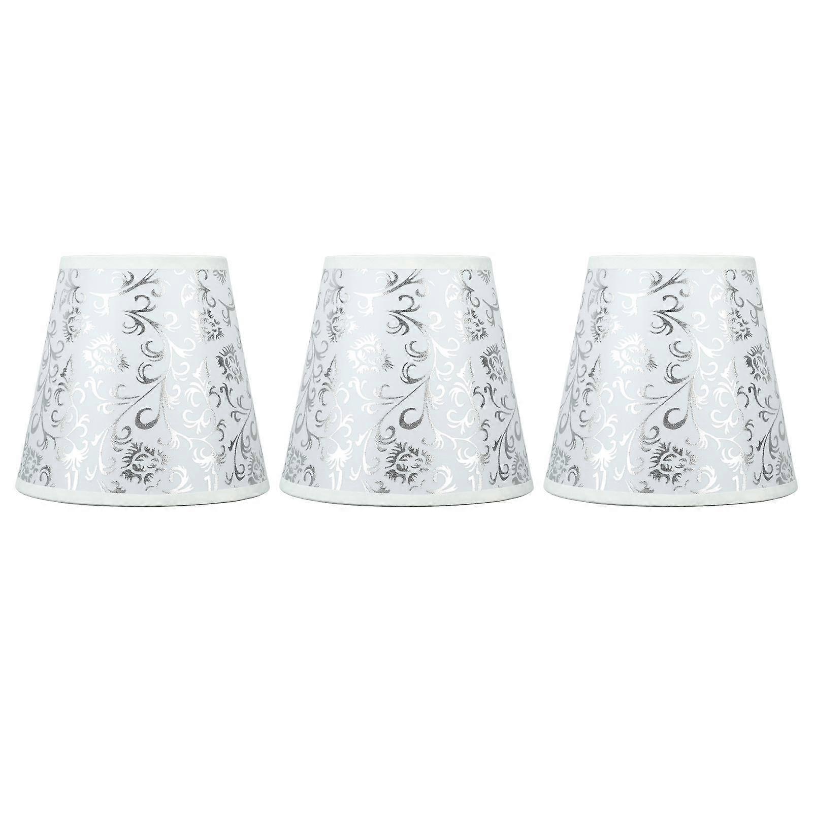 Cloth Lampshade Clip On Installation Modern Fabric Lamp Shades for E14 Bulb Chandelier Table Lamp