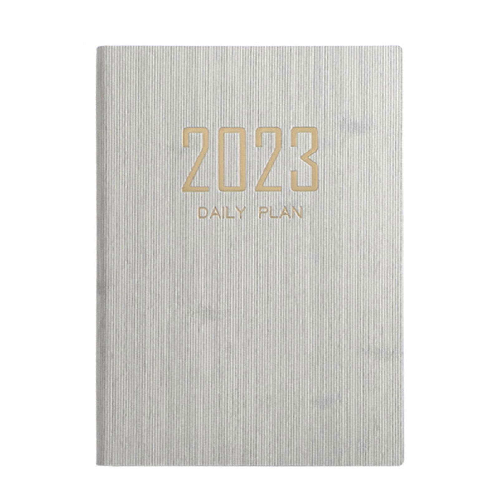AURIGATE 2023 Schedule Notepad Inside Page A5 Efficiency Manual Planning Notebooks
