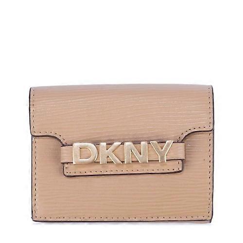DKNY Avril Cow Leather Tri-Fold Wallet