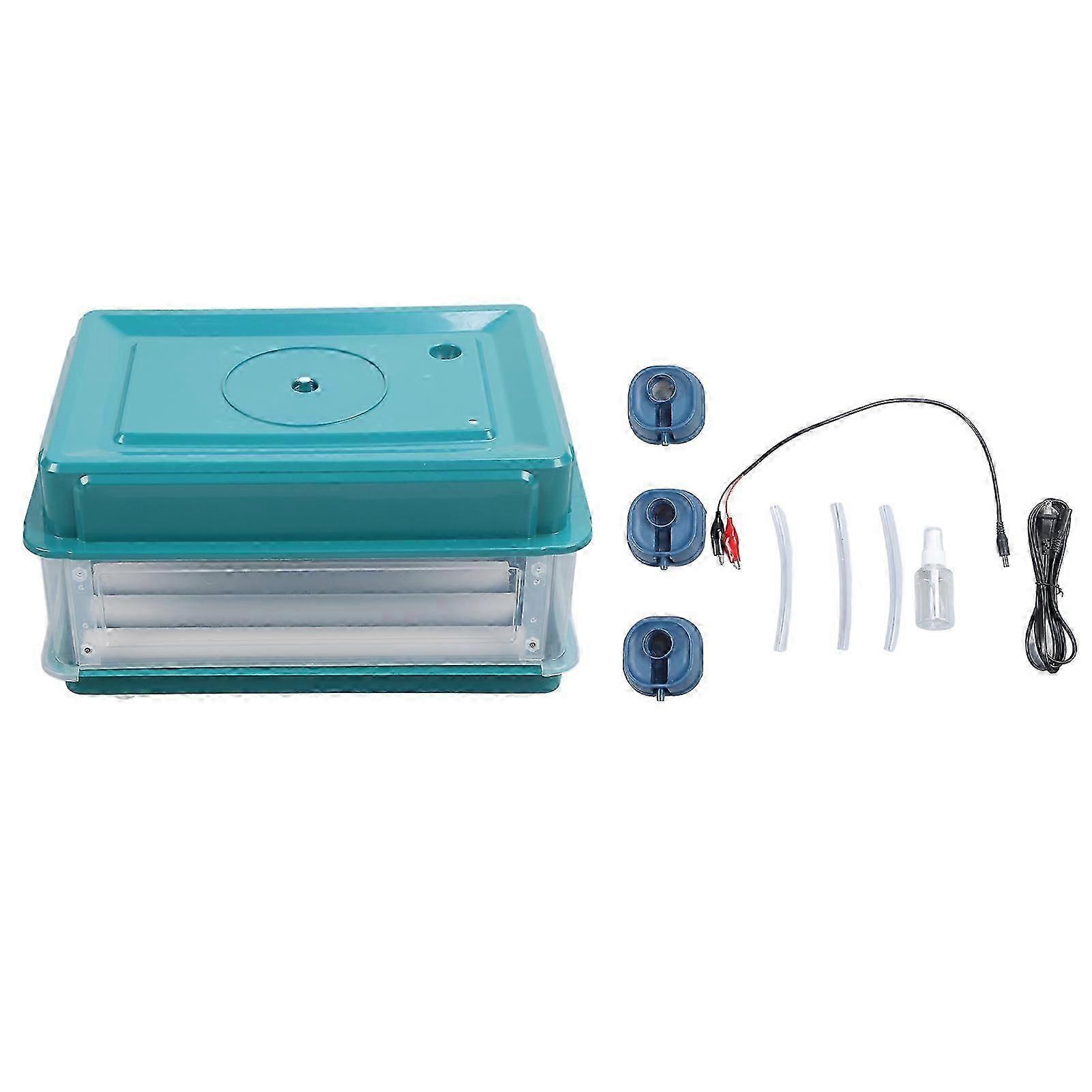 Egg Incubator Controller LED Light Automatic Flipping Incubator Humidity Controller Green US Plug 110V 24 Eggs