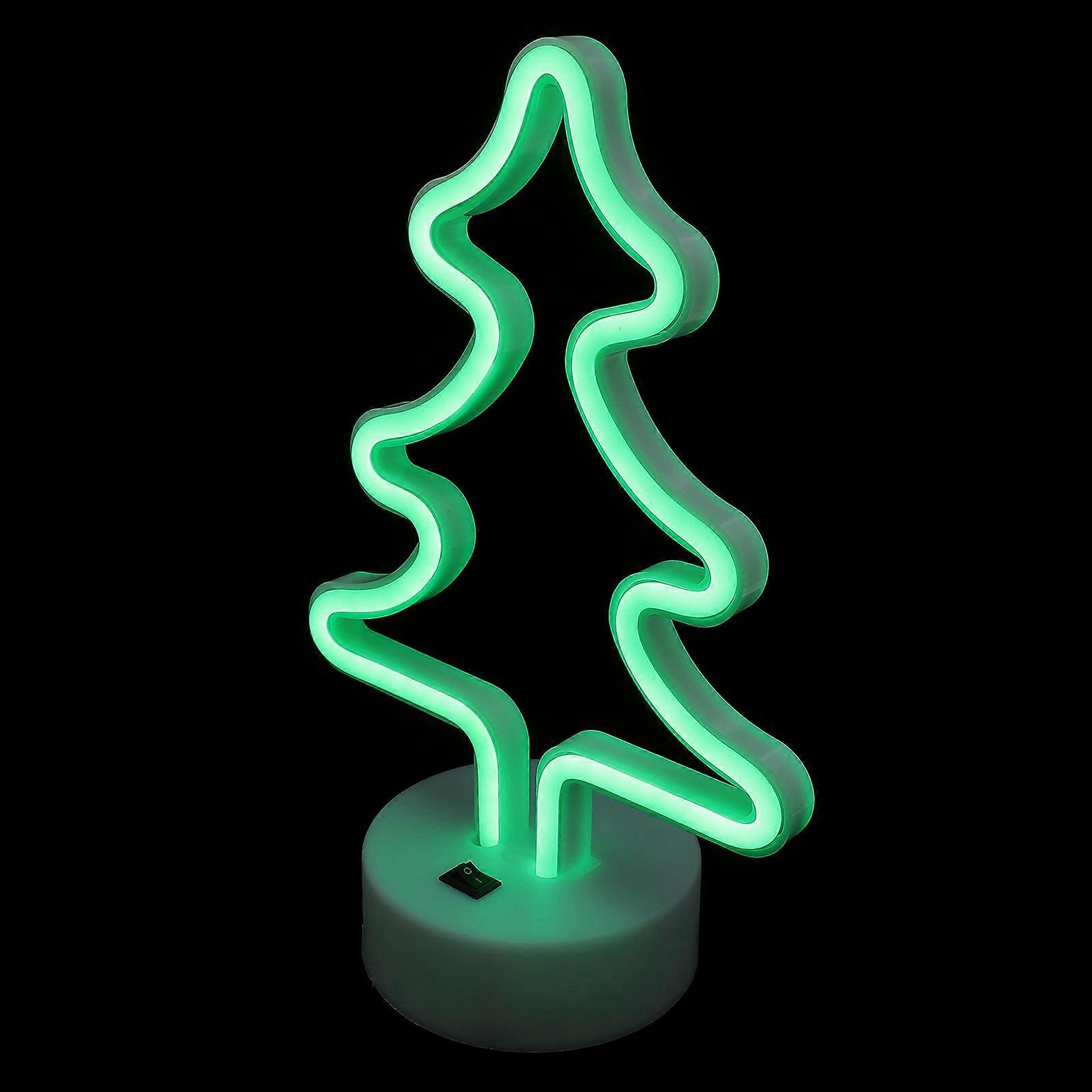 Creative Xmas Tree Modeling Light LED Indoor Decorative Lamp 6Pcs