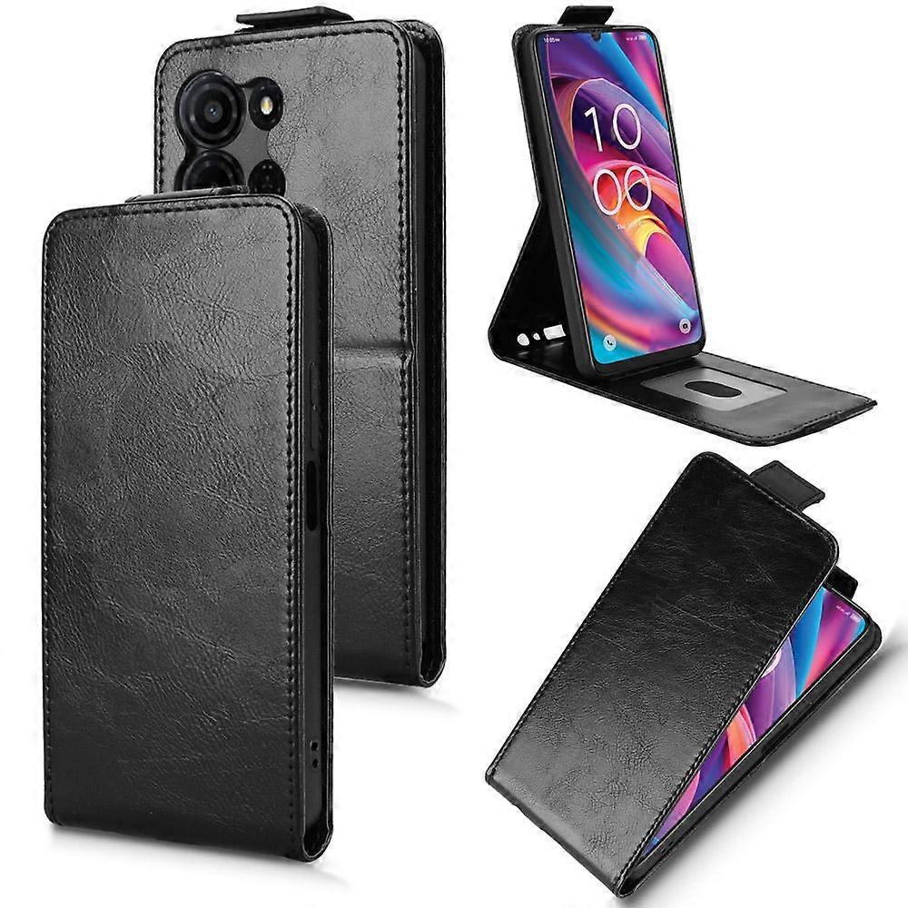 Magnetic Vertical Flip Leather Phone Case with Buckle