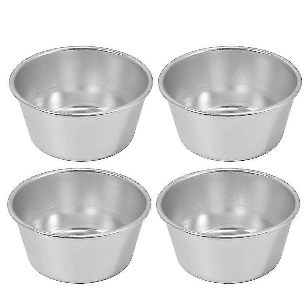 4Pcs Household Pudding Cups Multi-function Muffin Cups Convenient Baking Molds Baking Accessory