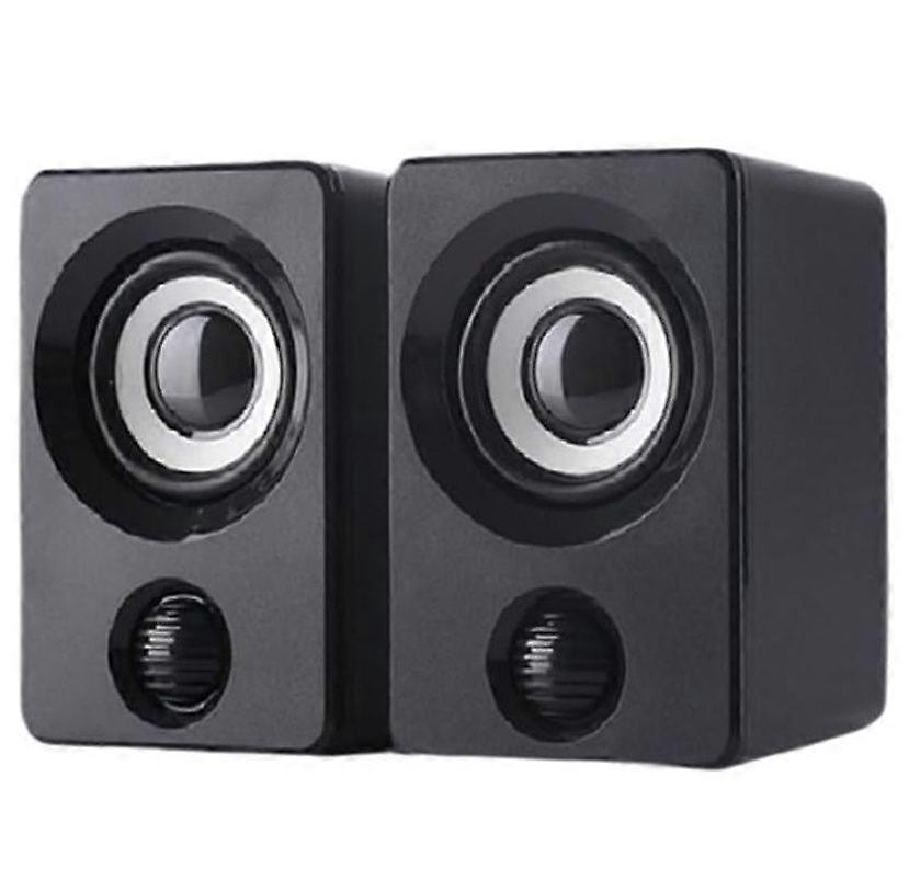 Minimally Designed Desktop Speaker(Blackdualpurpose)