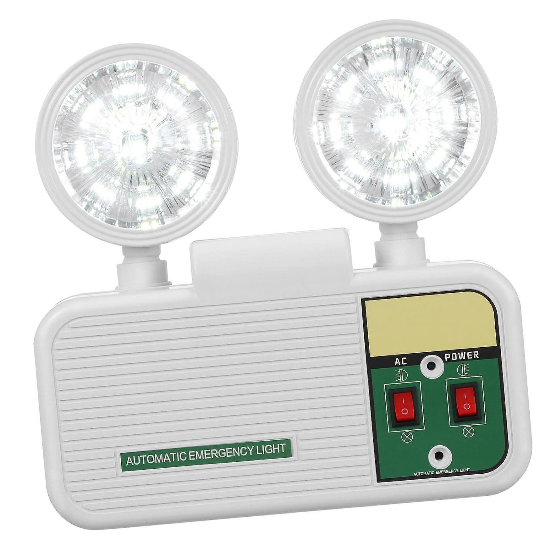 LED Emergency Light with Over 3 Hours Backup, Wall Mount for Stairway, Hallway and Power Outage