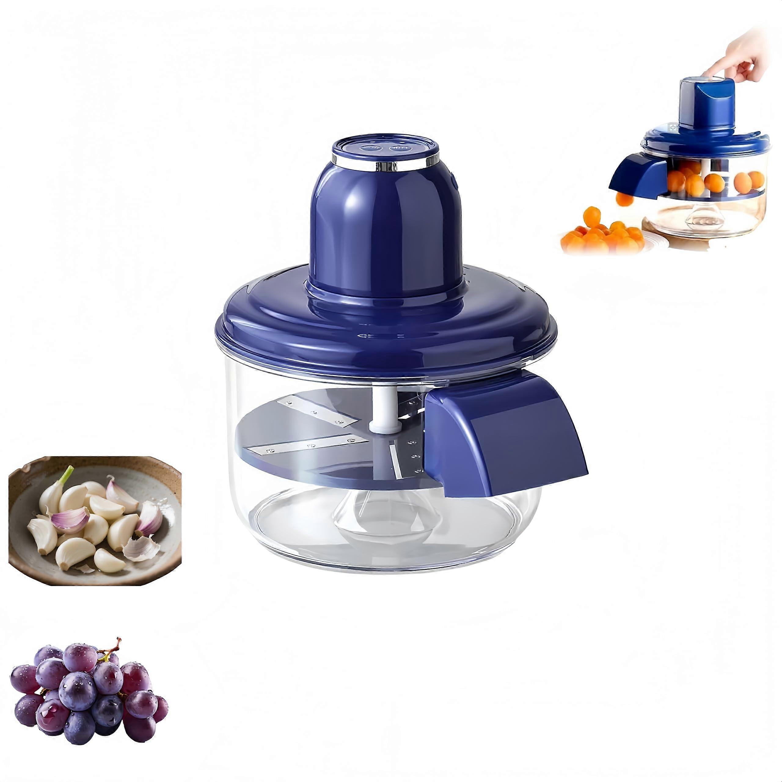 Automatic Fruit Peeling Machine with Fast OneButton Operation, Electric Vegetable Peeler for Kitchen