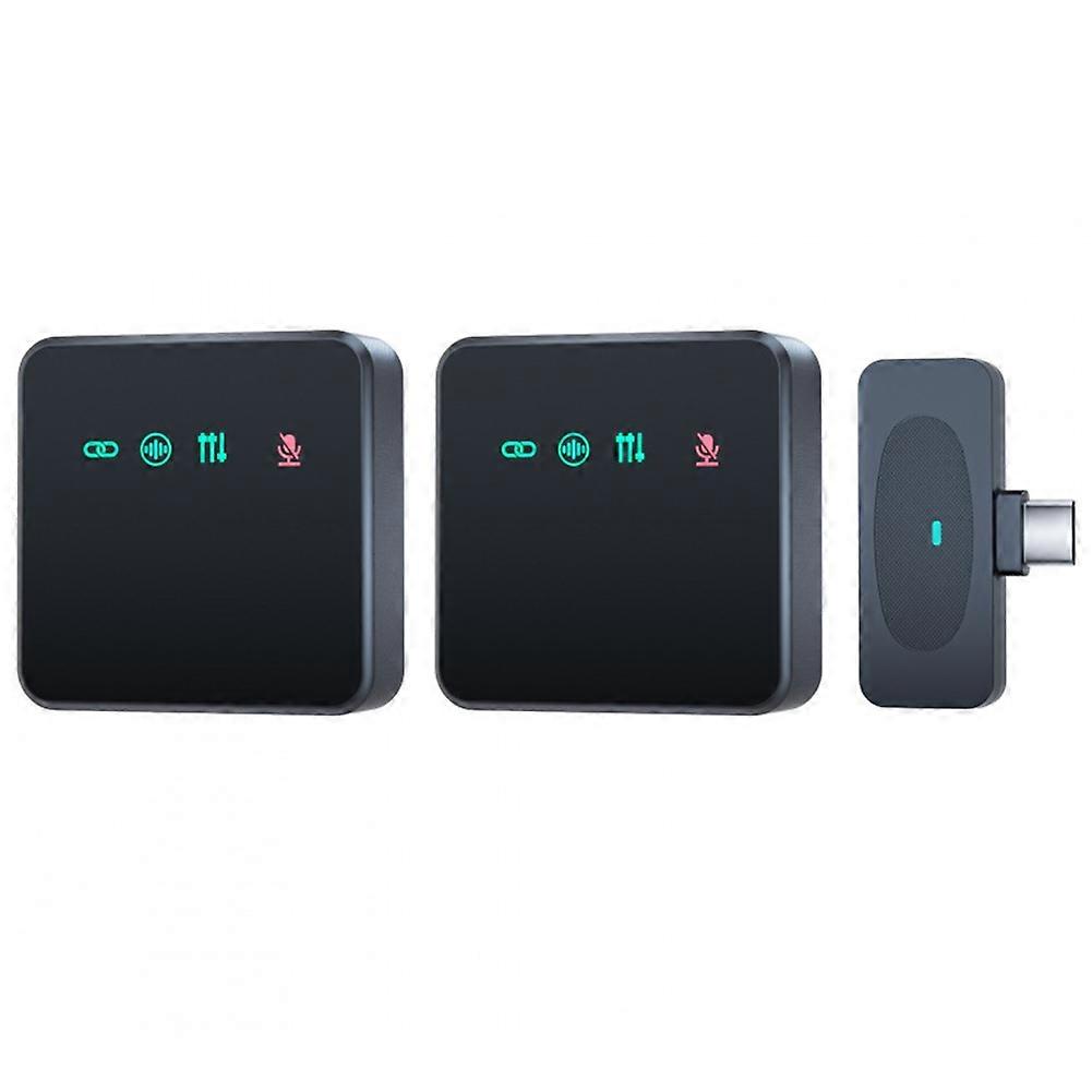 Wireless Lavalier Microphone One to two Type-c with Noise Reduction