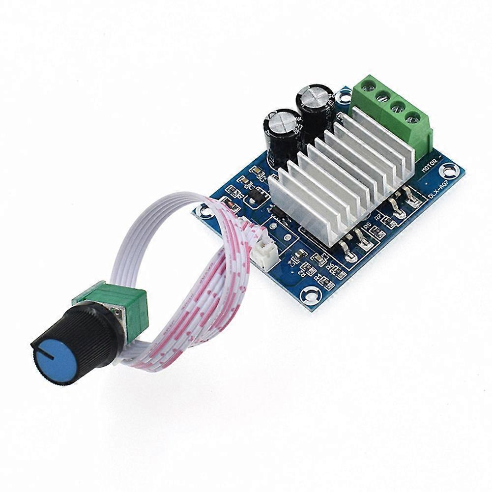 20A PWM DC Motor Speed Controller 12-24V DC Adjustable Motor Governor Temperature Regulating Dimming Switch