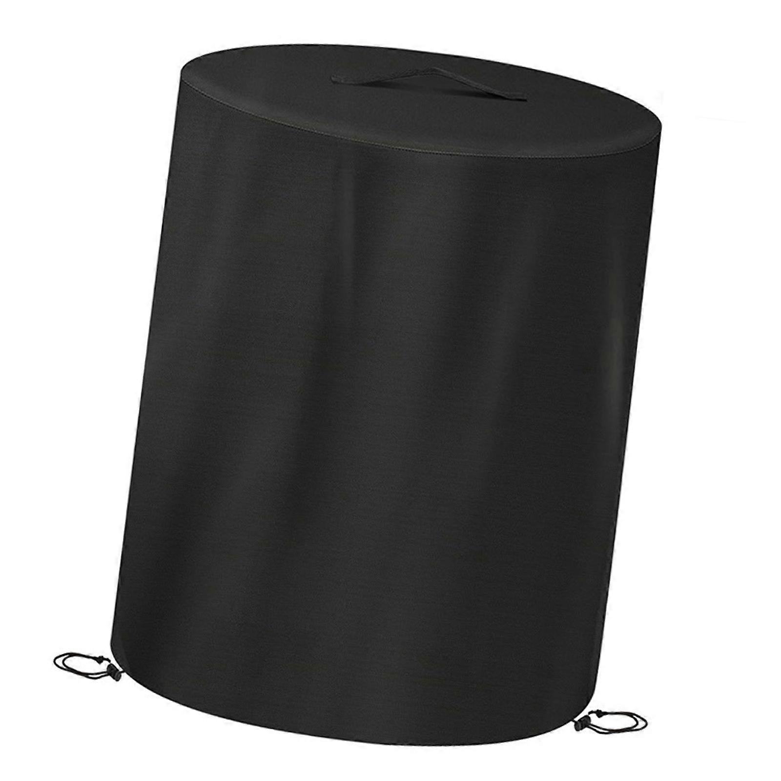 Outdoor Heater Cover 600D Durable Oxford Fabric Drawstring Protections Foldable Storage Solution Multicolor