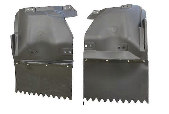 Front Mud Guards with Flap OEM Fit LH RH Corrosion Resistant 08 and Up for Isuzu NPR NQR NRR