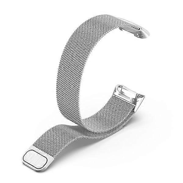 Milanese Loop bracelet for compatible with Fitbit Charge 5 / 6 - Silver
