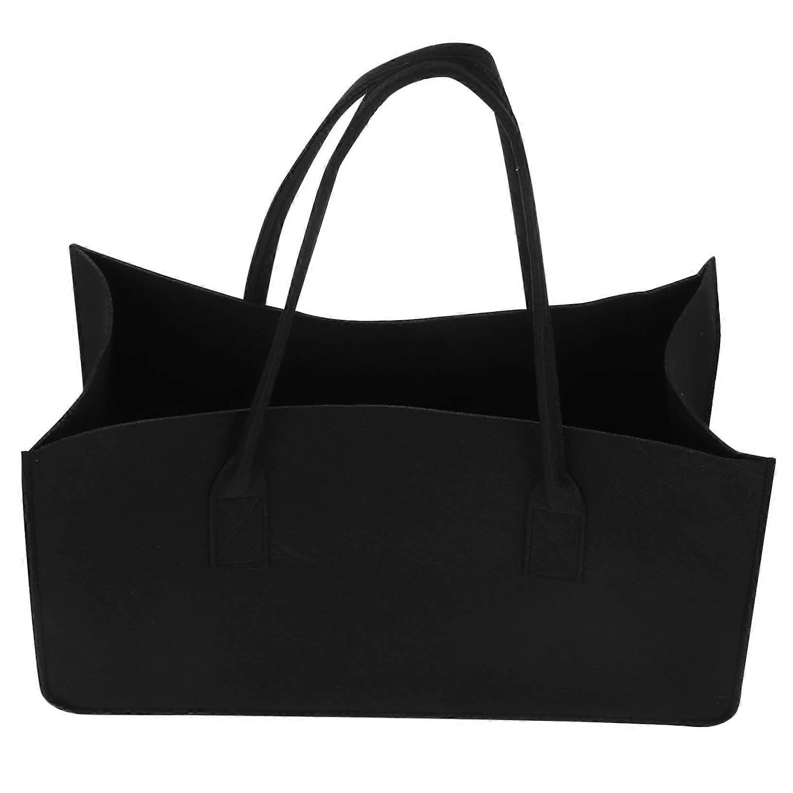 Firewood Carrier Tote Bag Water Resistant Large Capacity Log Holder for Camping and Outdoor Use