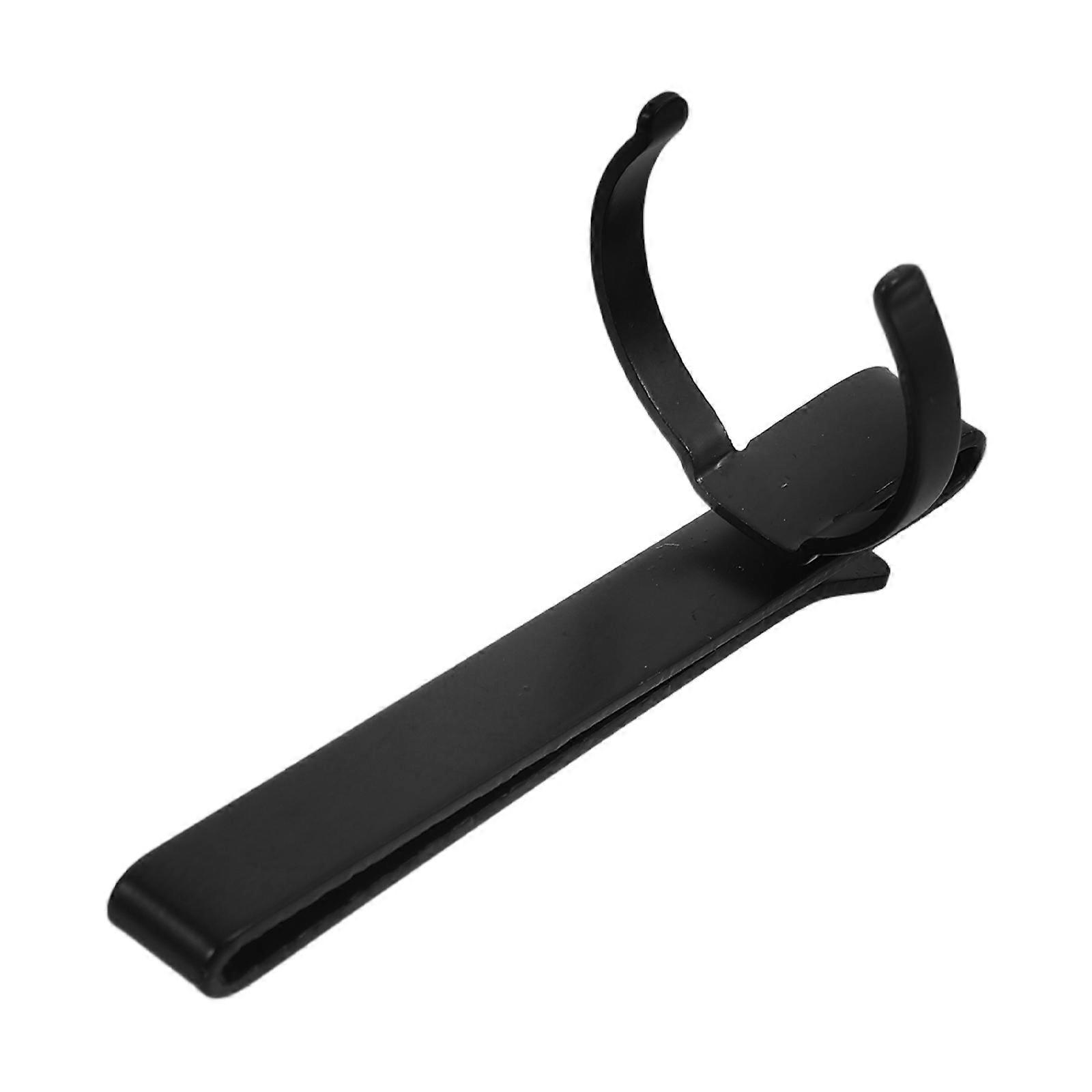 Metal Belt Flashlight Clip for Fixing Black Iron Construction Use