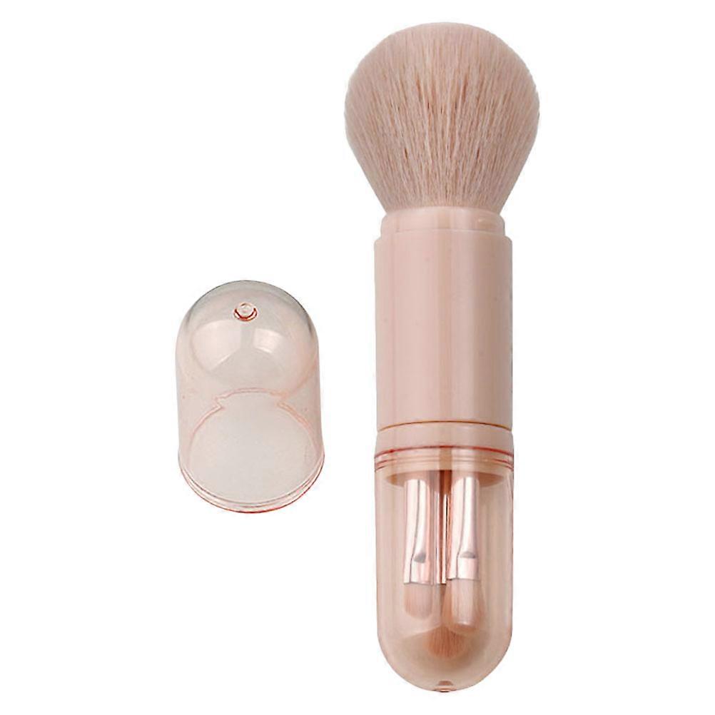 Multifunctional Makeup Brush Set for Travel 1Set Portable 4-in-1 Mini Tools