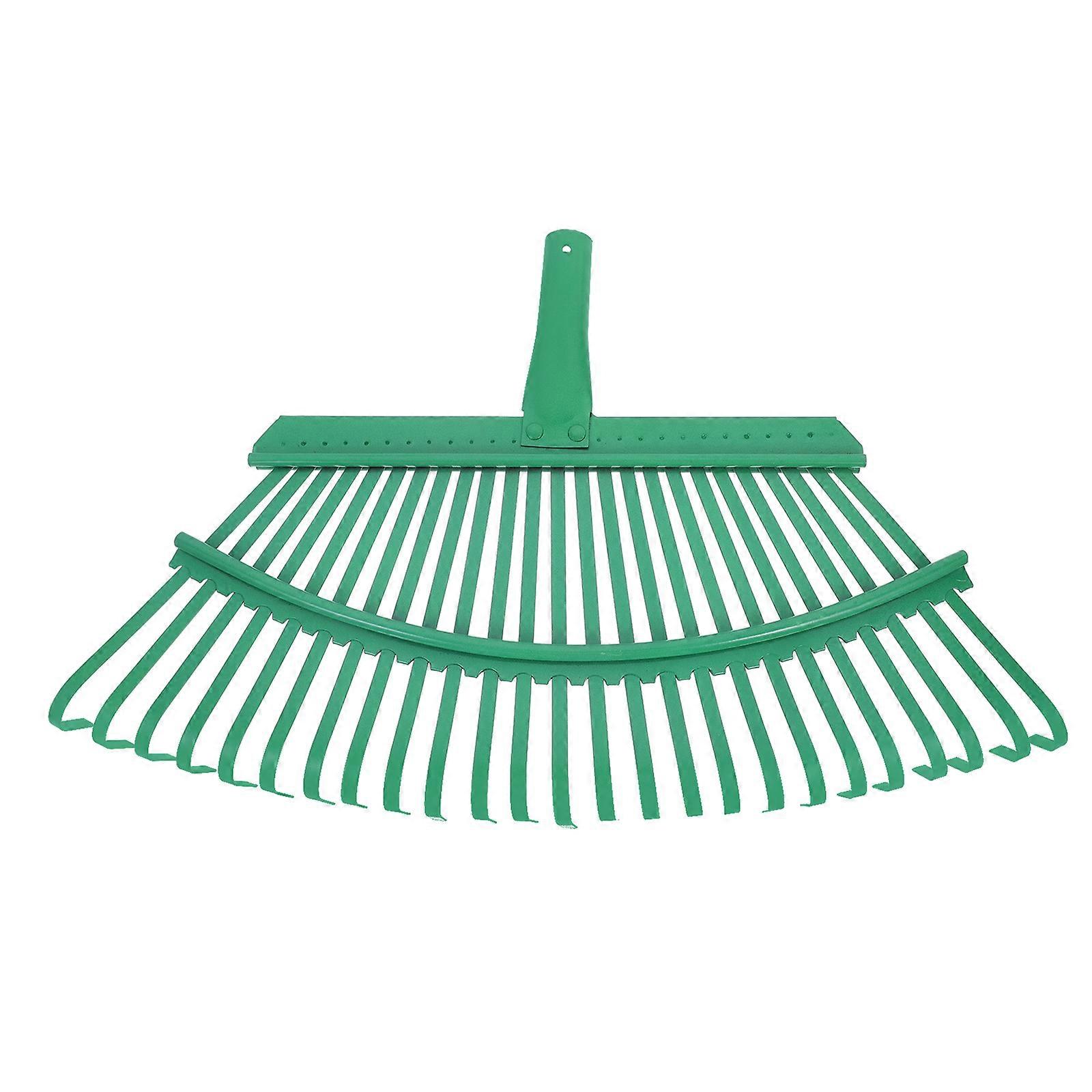 Grass Rake Head Replacement Steel for Leaf Removal 1 Piece Garden Tool
